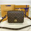 M44875R-057　ルイヴィトン LOUISVUITTON 2022年最新入荷 ポシェット メティス MM ハンドバッグ 2way 斜め掛け ショルダーバッグ クロスボディバッグ モノグラム キャンパス