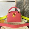 M59440-057　ルイヴィトン LOUISVUITTON 2022年最新入荷 カプシーヌ MINI トップハンドルバッグ トートバッグ ハンドバッグ 2way 斜め掛け ショルダーバッグ トリヨンレザー