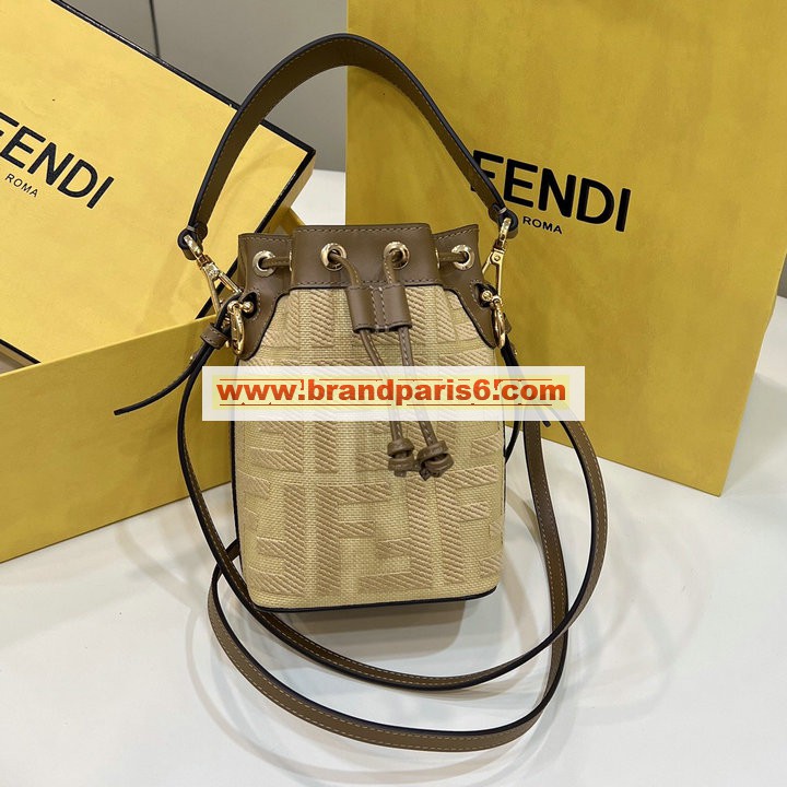 FD038BKF-168　フェンディ FENDI 2022年最新入荷 モン トレゾール バゲットバッグ クロスボディ レディースかばん 斜め掛け ショルダーバッグ