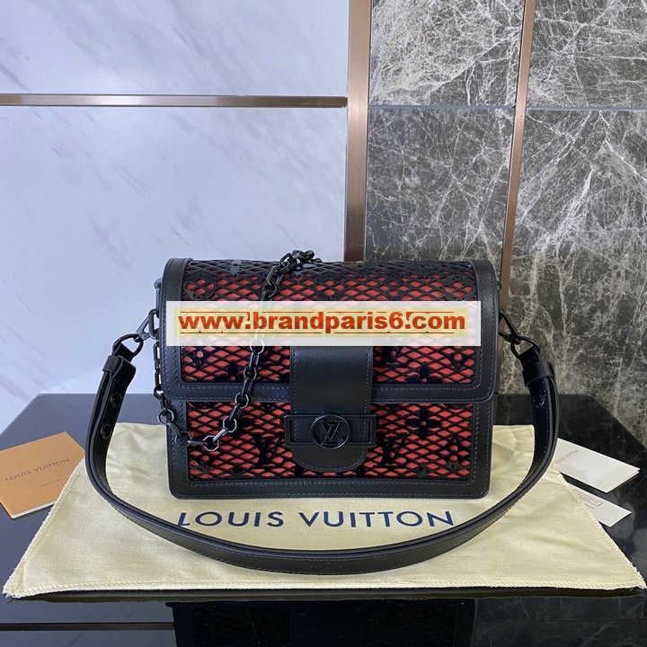 M20595-057　ルイヴィトン LOUISVUITTON  2022春夏コレクション ドーフィーヌ MINI 斜め掛け ショルダーバッグ クロスボディバッグ スクエアバッグ レディースかばん