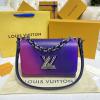 M59894L-057　ルイヴィトン LOUISVUITTON 2022年最新入荷 ツイスト MM トップハンドルバッグ トートバッグ 2way 斜め掛け ショルダーバッグ クロスボディバッグ エピレザー