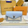 M63471PL-057　ルイヴィトン LOUISVUITTON 2022年最新入荷 ロックミー チェーン付き 斜め掛け ショルダーバッグ クロスボディバッグ レディースかばん カーフレザー 