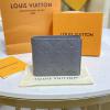 M81383-057　ルイヴィトン LOUISVUITTON 2022年最新入荷 ポルトフォイユ ミュルティプル 二つ折り短財布 ショートウォレット 札入れ カードポケット モノグラム シャドウ レザー