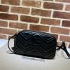 GG447632PQK-057　GUCCI グッチ 2022年最新入荷 GGマーモント スモール 斜め掛け ショルダーバッグ クロスボディバッグ レディースかばん カーフレザー 