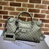 GG681695BQX-057　グッチ GUCCI 2022年最新作 トップハンドルバッグ トートバッグ ハンドバッグ 2way ショルダーバッグ キャンパス