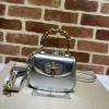 GG686864PYS-057　グッチ GUCCI 2022年最新作 スモール ジャンボ GG バンブーバッグ トップハンドルバッグ トートバッグ ハンドバッグ 斜め掛け ショルダーバッグ レディースかばん 