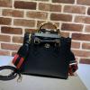 GG702721PBK-057　グッチ GUCCI 2022年最新作 ダイアナ トートバッグ トップハンドルバッグ 2way 斜め掛け ショルダーバッグ クロスボディバッグ