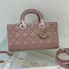 CD0540DLF-99　クリスチャンディオール CHRISTIAN DIOR 2022年最新作 レディ D-ジョイ バッグ トートバッグ 2way 斜め掛け ショルダーバッグ クロスボディ レディースかばん カナージュ ラムスキン