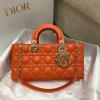 CD0540YCS-99　クリスチャンディオール CHRISTIAN DIOR 2022年最新作 レディ D-ジョイ バッグ トートバッグ 2way 斜め掛け ショルダーバッグ クロスボディ レディースかばん カーフレザー
