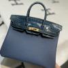 HBK25TEGQJNL-063　エルメス HERMES 2022年最新入荷 バーキンバッグ トップハンドルバッグ トートバッグ ハンドバッグ レディースかばん TOGO革 クロコ革