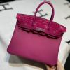 HBK25TEGQYZH-063　エルメス HERMES 2022年最新入荷 バーキンバッグ トップハンドルバッグ トートバッグ ハンドバッグ レディースかばん TOGO革 クロコ革