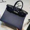 HBK25TEGQYSL-063　エルメス HERMES 2022年最新入荷 バーキンバッグ トップハンドルバッグ トートバッグ ハンドバッグ レディースかばん TOGO革 クロコ革