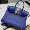 HBK30TENQJDL-063　エルメス HERMES 2022年最新入荷 バーキンバッグ トップハンドルバッグ トートバッグ ハンドバッグ レディースかばん TOGO革 クロコ革