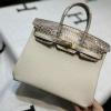 HBK25TEWQJNB-063　エルメス HERMES 2022年最新入荷 バーキンバッグ トップハンドルバッグ トートバッグ ハンドバッグ レディースかばん TOGO革 クロコ革
