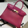 HBK30TENQJJH-063　エルメス HERMES 2022年最新入荷 バーキンバッグ トップハンドルバッグ トートバッグ ハンドバッグ レディースかばん TOGO革 クロコ革