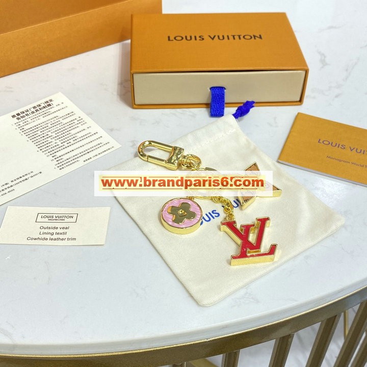 M00556-057　ルイヴィトン LOUISVUITTON 2022年最新入荷 ポルト クレ スプリング ストリート キーリング キーホルダー バッグチャーム