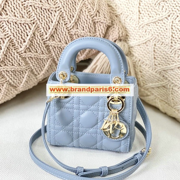 CD6738YQTL-99　クリスチャンディオール CHRISTIAN DIOR 2022年最新入荷 レディ ディオール ミニバッグ トートバッグ 2way 斜め掛け ショルダーバッグ クロスボディ レディースかばん