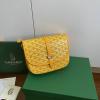 GY8016YL-BX　ゴヤール GOYARD 2022年新色入荷 ベルヴェデール バッグ 斜め掛け ショルダーバッグ クロスボディバッグ コーティングキャンバス レザー