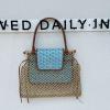 GY8112TL-BX　ゴヤール GOYARD 2022年新色入荷 Aligre アリーグル ハンドバッグ トートバッグ ラフィアメッシュ レディースかばん 