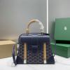 GY20175SL-BX　ゴヤール GOYARD 2022年新色入荷 サイゴン トートバッグ 2way ショルダーバッグ クロスボディバッグ レディースかばん ゴヤールディンキャンバス レザー 