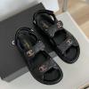 CHJ22026J-26　シャネル CHANEL 2022年最新入荷 スリングバック 厚底サンダル サマーサンダル ビーチサンダル レディースシューズ カーフレザー