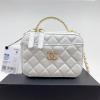 CH3221BS-DDB　シャネル CHANEL 2022年最新入荷 スモール ヴァニティー ケース トップハンドルバッグ 斜め掛け ショルダーバッグ 化粧かばん レディースかばん クロスボディバッグ