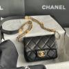 CH3368QBK-DDB　シャネル CHANEL 2022年最新入荷 ミニ フラップバッグ 斜め掛け ショルダーバッグ クロスボディバッグ レディースかばん