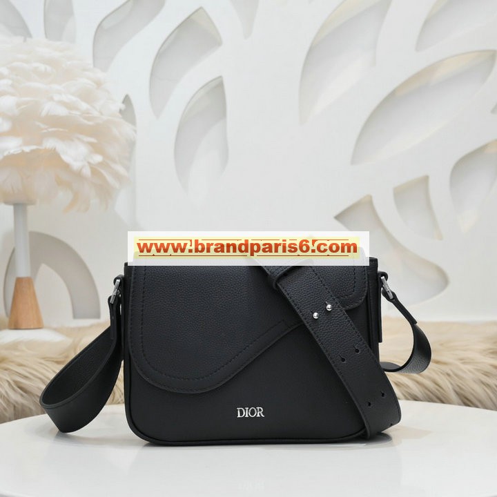 CD1130PBK-025　クリスチャンディオール CHRISTIAN DIOR 2022年最新入荷 サドル メッセンジャーバッグ 斜め掛け ショルダーバッグ メンズかばん ビジネスバッグ