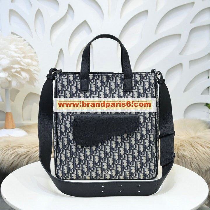 CD1208BLK-025　クリスチャンディオール CHRISTIAN DIOR 2022年最新入荷 トートバッグ ブリーフケース 2way ショルダーバッグ ビジネスバッグ メンズかばん
