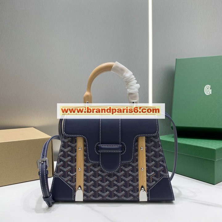 GY20175SL-BX　ゴヤール GOYARD 2022年新色入荷 サイゴン トートバッグ 2way ショルダーバッグ クロスボディバッグ レディースかばん ゴヤールディンキャンバス レザー 