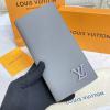 M69980H-057　ルイヴィトン LOUISVUITTON 2022年最新入荷 ポルトフォイユ ブラザ 二つ折り長財布 ロングウォレット 札入れ カードポケット アエログラム レザー