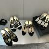 CHJ22044-26　シャネル CHANEL 2022年春夏最新入荷 ハイヒールミュール ピンクヒール サマーサンダル レディースシューズ メッシュ スライドサンダル 