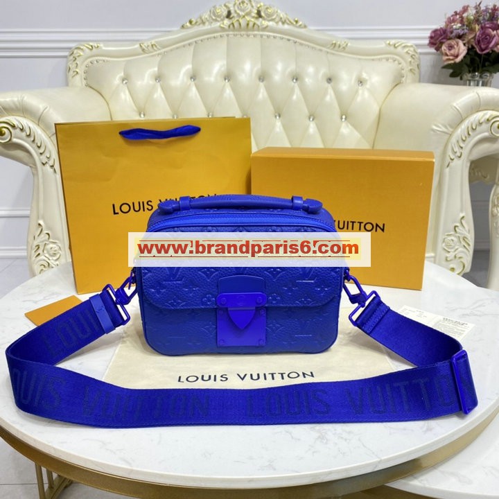 M20904L-057　ルイヴィトン LOUISVUITTON 2022年最新入荷 Sロック メッセンジャーバッグ 斜め掛け ショルダーバッグ クロスボディバッグ メンズかばん トリヨンレザー