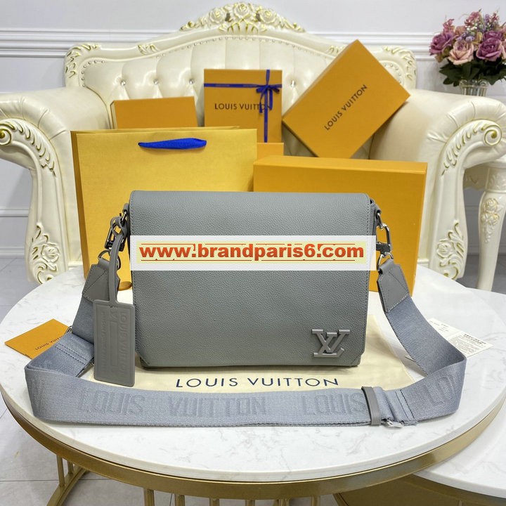 M57080H-057　ルイヴィトン LOUISVUITTON 2022年最新入荷 メッセンジャーバッグ 斜め掛けショルダーバッグ メンズかばん クロスボディ グレインレザー