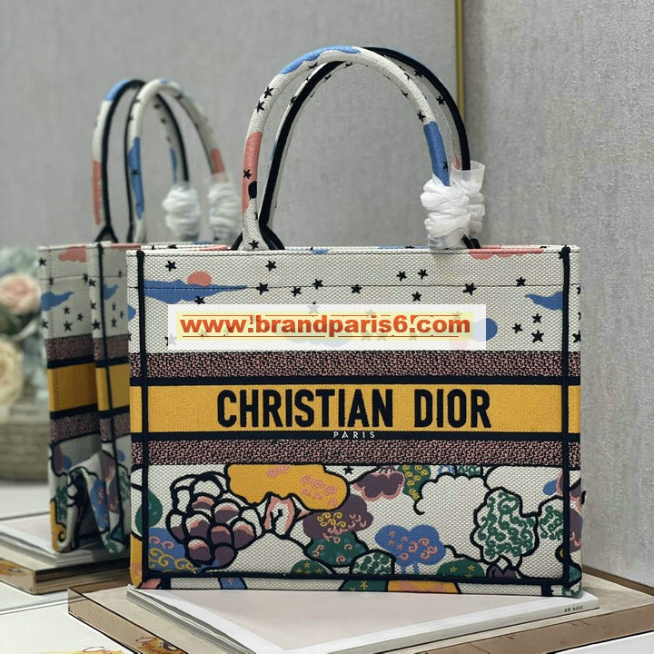 CD1287XKB-025　クリスチャンディオール CHRISTIAN DIOR 2022最新入荷 Book Tote ブック トップハンドルバッグ トートバッグ ハンドバッグ レディースかばん