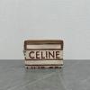 CE100672BRD-XX　セリーヌ CELINE 2022年最新入荷 ストラップ付き スモールポーチ 手持ちかばん クラッチバッグ ビジネスバッグ 織布