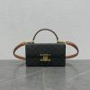 CE199992BKF-XX　セリーヌ CELINE 2022年最新入荷 ボックス トリオンフ トートバッグ ハンドバッグ 斜め掛け ショルダーバッグ メタリック トリオンフ クロージャー