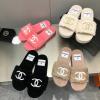 CHJ22059-26　シャネル CHANEL 2022年秋冬最新入荷 ウィメンズ フラットミュール 室内履き スライドサンダル スリッパ ふんわりとしたシアリング 
