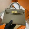 HKL19YPJDH-063　エルメスHERMES 2022最新入荷 ミニ ケリー トップハンドルバッグ トートバッグ ハンドバッグ 2way 斜め掛け ショルダーバッグ レディースかばん