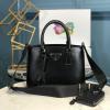 PD1BA296BK-GH　プラダ PRADA 2022年最新入荷 ガレリア サフィアーノレザー ミニバッグ ハンドバッグ トートバッグ 2way 斜め掛け ショルダーバッグ レディースかばん