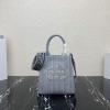 PD1BA343LS-GH　プラダ PRADA 2022年最新入荷 エンブロイダリー ハンドバッグ トートバッグ 2way 斜め掛け ショルダーバッグ レディースかばん