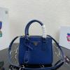 PD1BA906BL-GH　プラダ PRADA 2022年最新入荷 ガレリア サフィアーノレザー ミニバッグ トートバッグ 2way ショルダーバッグ カーフレザー レディースかばん