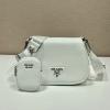 PD1BD293BS-GH　プラダ PRADA 2022年最新入荷 フラップ 斜め掛け ショルダーバッグ クロスボディバッグ カーフレザー レディースかばん