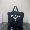 PD1BG392WBK-GH　プラダ PRADA 2022年最新入荷 ラフィア トートバッグ ハンドバッグ トップハンドルバッグ レディースかばん