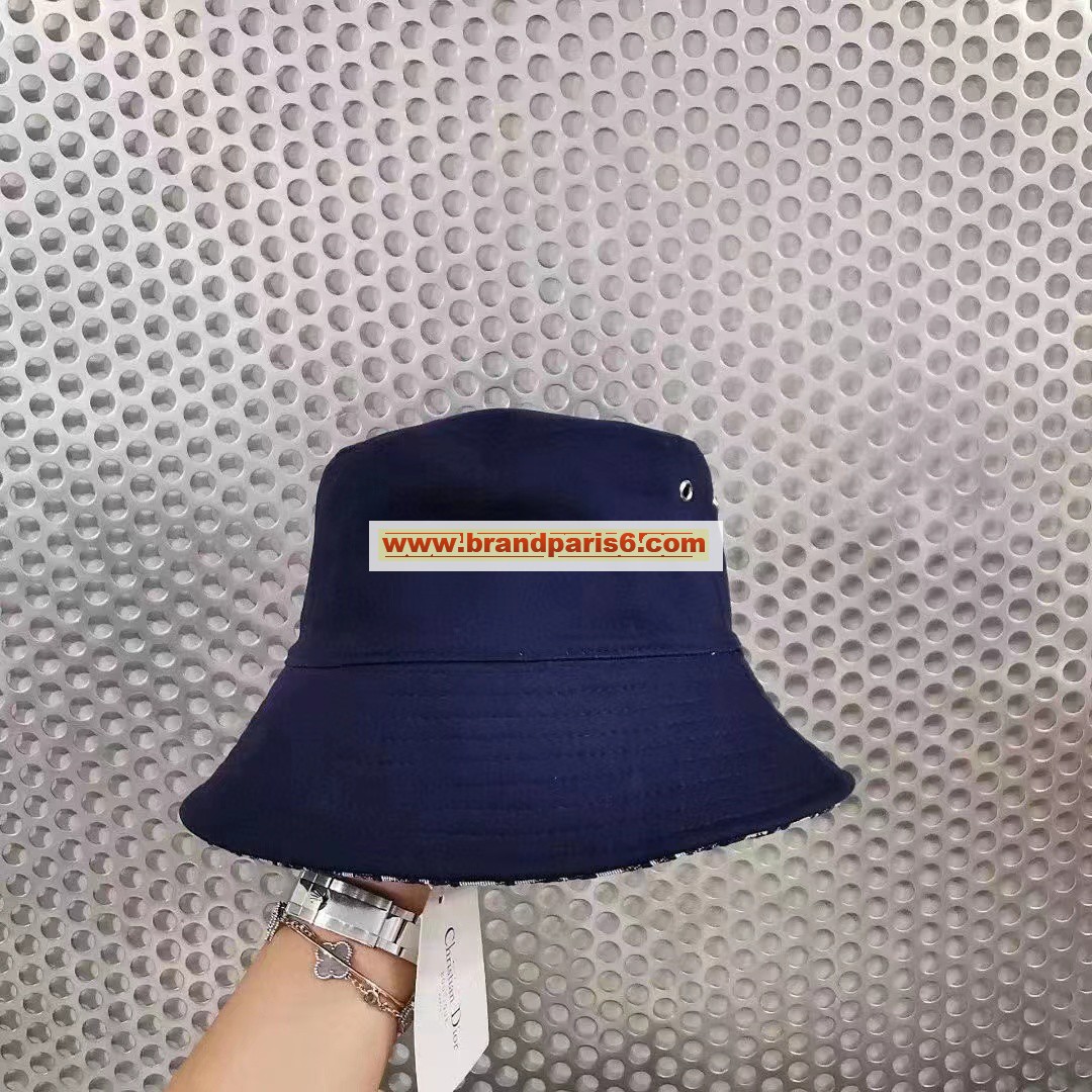 MZCD22020-99　クリスチャンディオール CHRISTIAN DIOR 2022年最新入荷 プリント ボブハット 日焼け止め 帽子刺繍入りバンド付き 短めのブリム
