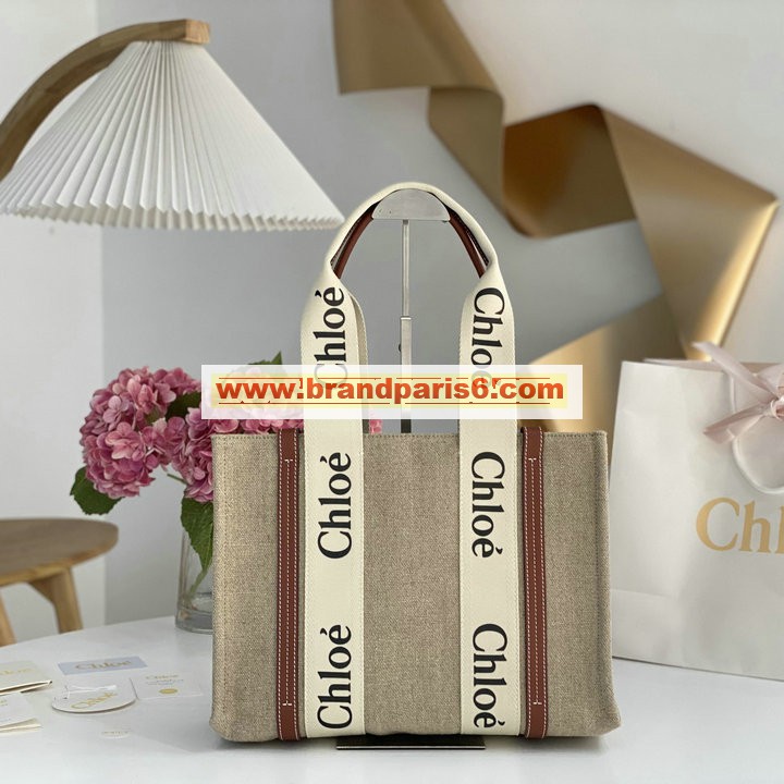 CLE7888YZS-GH　クロエ CHLOE 2022年最新入荷 Woody ミディアム トートバッグ ハンドバッグ 2way 斜め掛け ショルダーバッグ クロスボディバッグ
