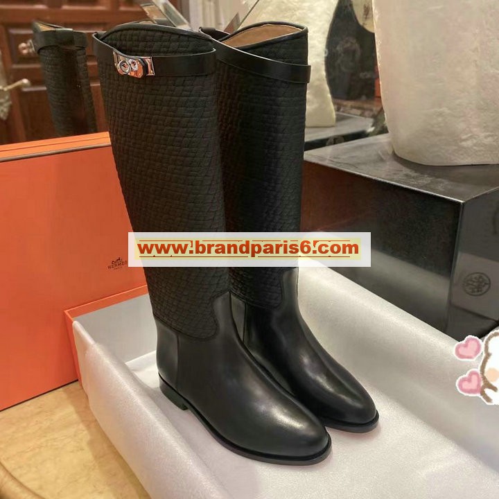HEJ22021-99　エルメス HERMES 2022年秋冬最新入荷 ハイブーツ ロングブーツ フラットシューズ レディースシューズ カーフレザー 