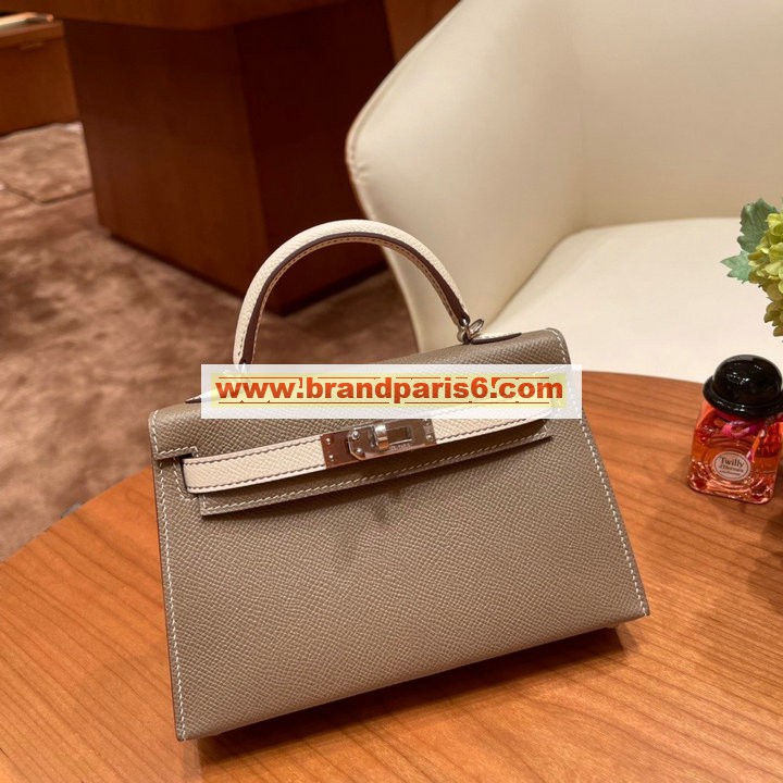 HKL19SPYHB-063　エルメスHERMES 2022最新入荷 ミニ ケリー トップハンドルバッグ トートバッグ ハンドバッグ 2way 斜め掛け ショルダーバッグ レディースかばん