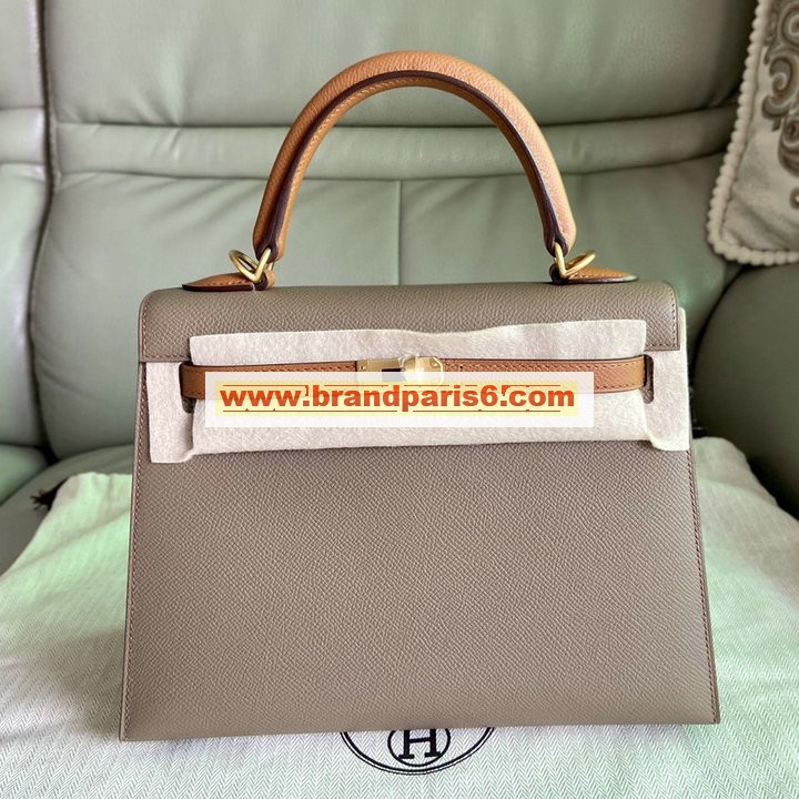 HKL25SSPJHZ-063　エルメス HERMES 2022最新入荷 ケリー トップハンドルバッグ トートバッグ ハンドバッグ 2way 斜め掛け ショルダーバッグ レディースかばん