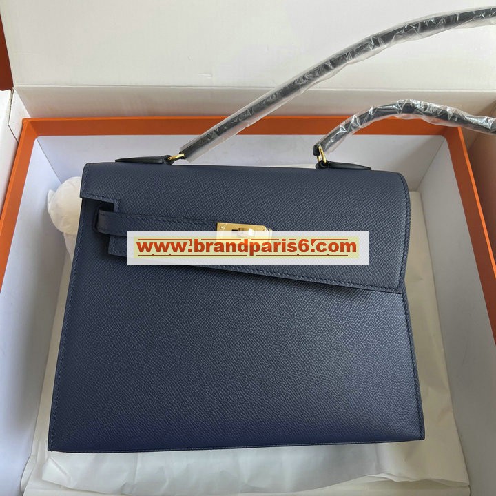 HKL5080SJBL-063　エルメス HERMES 2022年最新入荷 ケリー トップハンドルバッグ トートバッグ ハンドバッグ レディースかばん